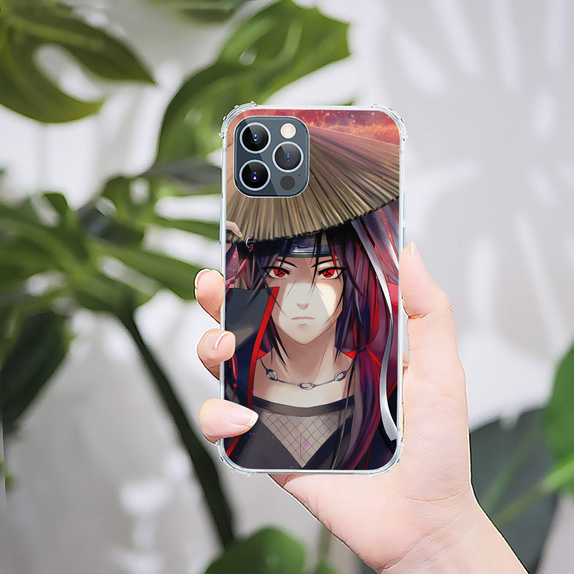 （画像用） NARUTO -ナルト- NARUTO -ナルト- 疾風伝 【iPhone 12シリーズ対応】透明スマホケース（クリアソフトケース）